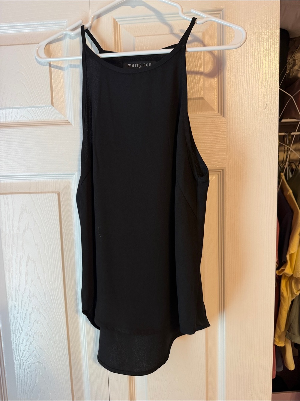 Black High-Neck Tank